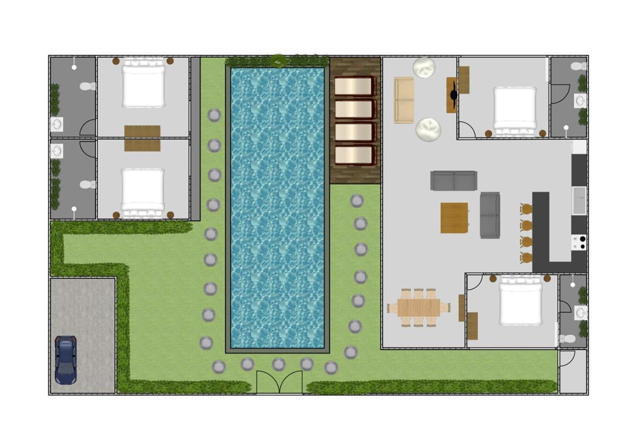 Villa Tinn Tamm By Optimum Bali Villas Seminyak Zewnętrze zdjęcie